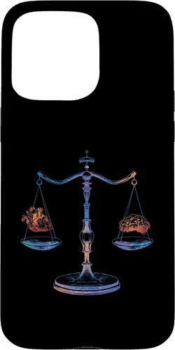 Vista 28 de Funda para iPhone 16 con corazón y cerebro