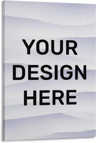 Vista 27 de Lienzo enmarcado con cita personalizada, lienzo motivacional positivo, arte de pared, crea tus propias imágenes, póster personalizado para sala