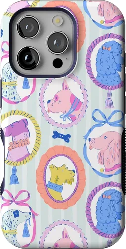 Vista 21 de Casely - Funda protectora para iPhone 16 Pro, diseño All Smiles, sticker de cara sonriente, colección Bold, compatible con MagSafe