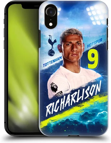 Vista 8 de Head Case Designs Officially Licensed Tottenham Hotspur F.C. Cristian Romero 2023/24 First Team Hard Back Case Compatible with Apple iPhone XR