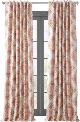 Vista 14 de HPD Half Price Drapes BOCH-KC43-63 - Cortinas de Lino con Rayas para Oscurecer la Sala de Estar (1 Panel), 50 x 63 Pulgadas, Color Negro Toldo