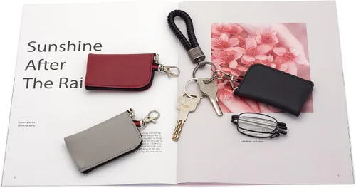 Vista 6 de Folding Reading Glasses, Key Chain Bag Readers Compact Easy Carry Readers Glasses