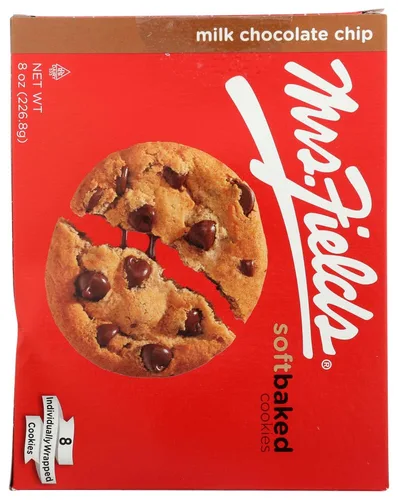 Vista 4 de Mrs. Fields Galletas con chispas de chocolate con leche, 8 onzas