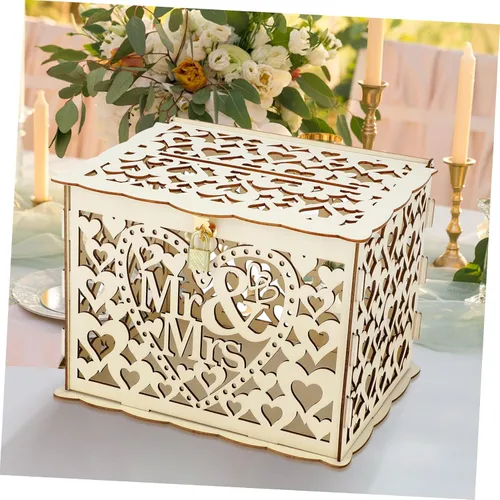 Vista 2 de Abaodam 2pcs Box Wedding Alcancias De Dinero para Adultos Money Saving Bank Decorative Gift Container Adult Piggy Bank Cajas De Regalo Piggy Banks