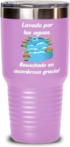 Vista 11 de Regalos católica cristianas vaso en espanol con versículos de la biblia para padres aguas