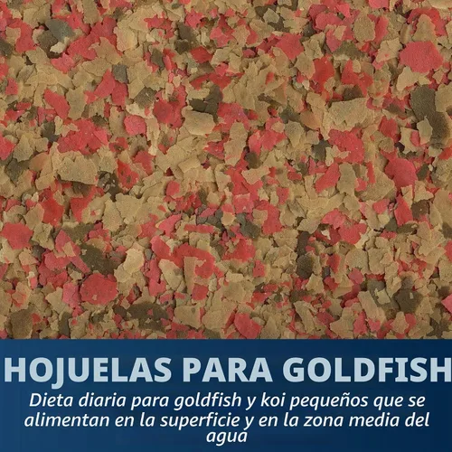 Vista 7 de Tetra Goldfish Flakes, dieta nutricionalmente equilibrada para peces de acuario, copos enriquecidos con vitamina C, 0.42 onzas