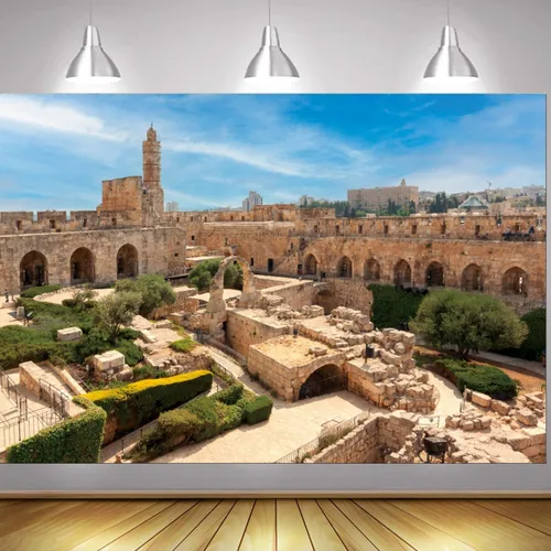 Vista 8 de Cartel de fondo de Happy Sukkot con 70.8 x 43.3 pulgadas, pancarta de fondo de Happy Sukkah, fondo de fotografía judía Etrog Lulav para cabina