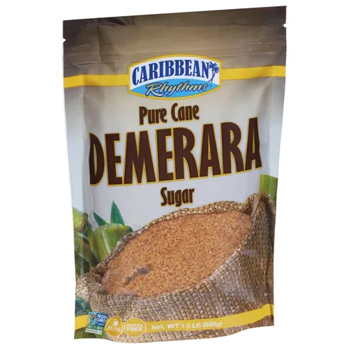 Vista 4 de CARIBBEAN RHYTHMS Azúcar de caña pura demerara, 1.5 lb.