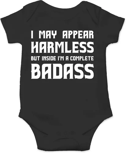 Vista 9 de CBTwear I May Appear Harmless - Ropa de bebé - Divertidos trajes para recién nacidos para niños y niñas