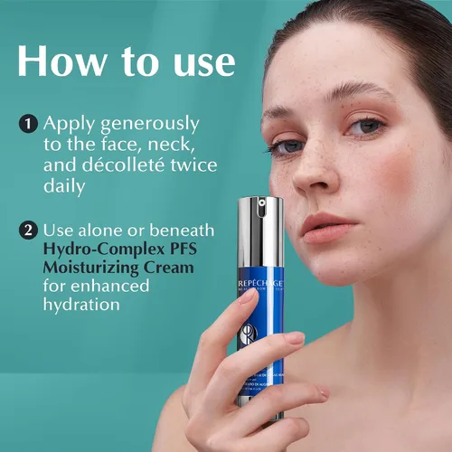 Vista 5 de Repechage C Serum - Suero facial de algas marinas, hidratación diaria antioxidante y rica en vitaminas para todo tipo de piel, textura ligera