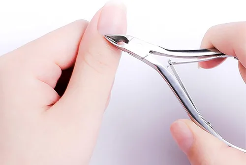 Vista 4 de Cortaúñas para uñas de los pies, juego de manicura de 13 piezas de acero inoxidable, kit de aseo profesional para adultos, juego de cortaúñas