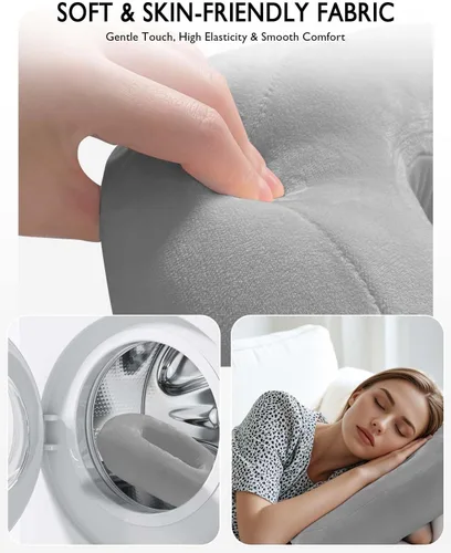 Vista 7 de Soporte de almohada para tableta, compatible con Kindle de 4.7 a 12.9 pulgadas, iPad, teléfono/tableta, Google, soporte giratorio de 360° para cama