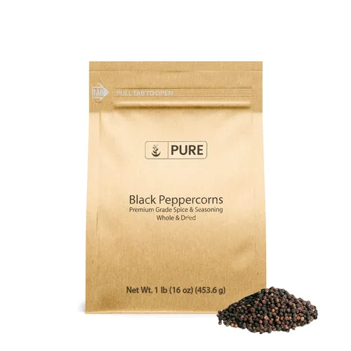 Vista 6 de Pure Original Ingredients Paquete de ajo en polvo, granos de pimienta negra y pimentón ahumado (1 libra), especias, ingredientes sabrosos