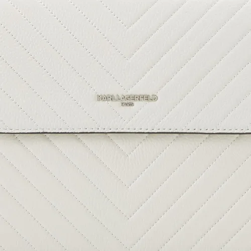 Vista 3 de Karl Lagerfeld Paris Charlotte Satchel, WNTR WHTSILVR, Wntr WhtSilvr