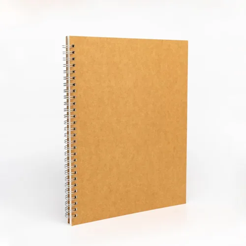 Vista 4 de DSTELIN Cuaderno de espiral en blanco de 10 pulgadas x 7.5 pulgadas, 100 GSM, paquete de 2, tapa suave, cuaderno de bocetos, 100 páginas/50 hojas