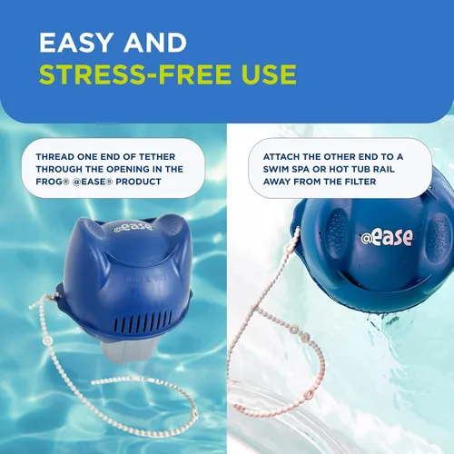 Vista 6 de FROG Correa de silicona @Ease para jacuzzis y spas de natación