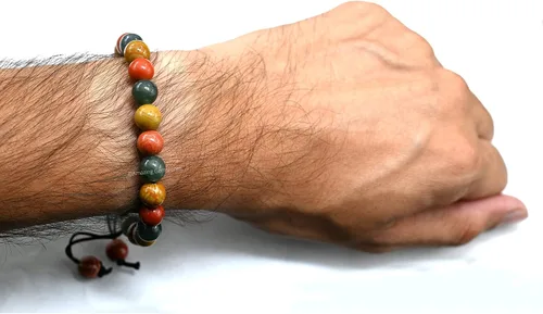 Vista 63 de Pulsera del zodiaco de cristales curativos