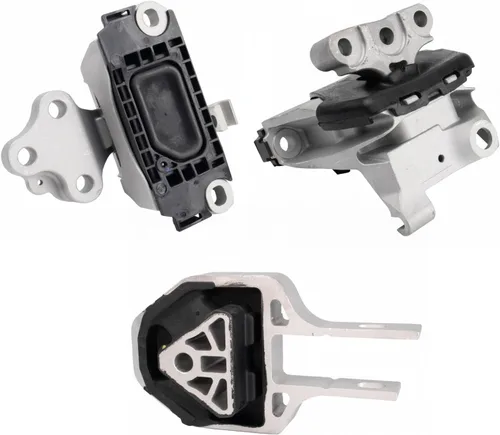 Vista 41 de TRQ Kit de montaje de motor de transmisión de motor de 5 piezas compatible con Ford Five Hundred Montego 6sp Auto AT 2005 - 2007