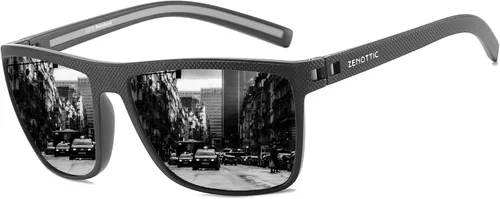Vista 2 de ZENOTTIC Gafas de sol polarizadas para hombres y mujeres, 100% protección UV400