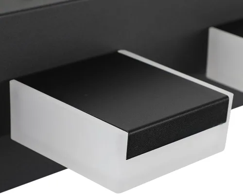 Vista 6 de Aipsun Moderna lámpara LED de tocador de baño con 3 luces, luz blanca de 6000 K sobre espejo