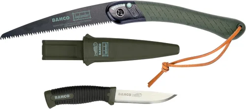 Vista 2 de Bahco BAHLAP-KNIFE 396-LAP Saw And 2446-LAP Knife Outdoor Tool Set