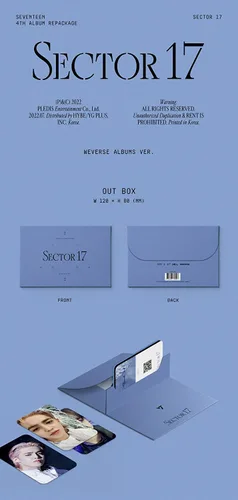 Vista 2 de SEVENTEEN - SECTOR 17, Weverse Version (incl. 4th Repackage Album)