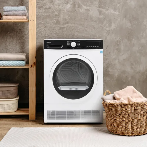 Vista 3 de Avanti Secadora de ropa de carga frontal compacta de 4.0 pies cúbicos de capacidad, certificado ENERGY STAR con controles digitales, 15 ciclos