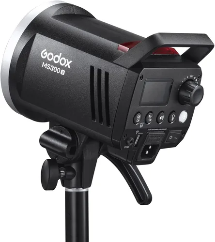 Vista 7 de Godox MS300V 300Ws GN58 Compact Studio Strobe Flash Bowens Mount Monolight Negro