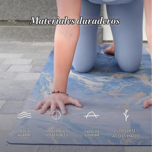 Vista 2 de Shakti Warrior TPE Yoga Mat (72 inch x 24 inch x 6mm Thick)