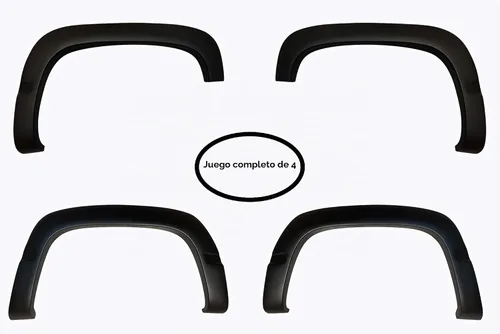 Vista 6 de Defensas moldeadas para guardafangos de Chevrolet, tipo equipo original de fábrica. Set de 4.