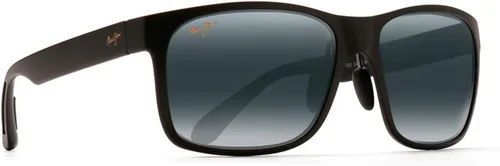 Vista 2 de Maui Jim Gafas de sol rectangulares polarizadas Red Sands para hombre y mujer