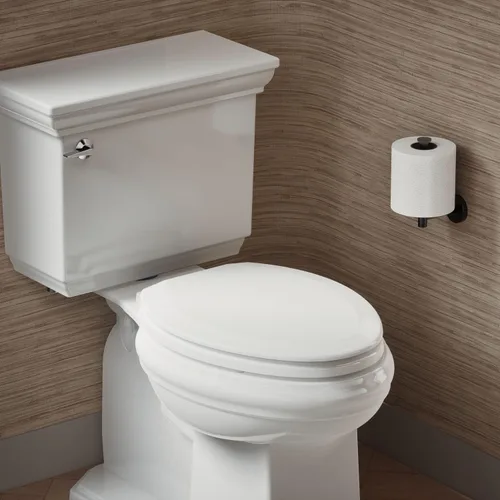 Vista 18 de KOHLER Stonewood Quiet-Close, Asiento de inodoro redondo de cierre suave, madera duradera, fácil instalación, ajuste universal, elementos esenciales