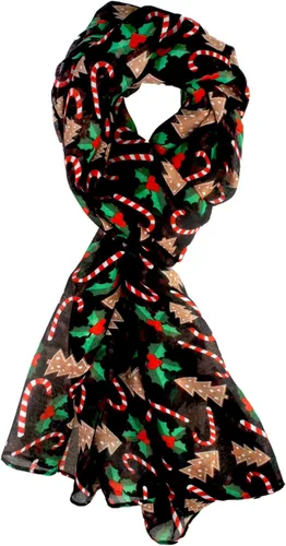 Vista 15 de VIVIAN & VINCENT Bufanda de Navidad suave y ligera para otoño e invierno para mujeres y niñas