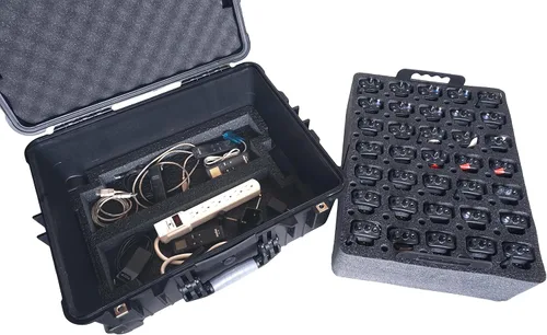 Vista 6 de Case Club Funda impermeable con ruedas para 35 Motorola R2/CP200/XPR 3500e