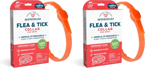 Vista 8 de Wondercide Collar para perro con aceites esenciales naturales, protección 1 collar