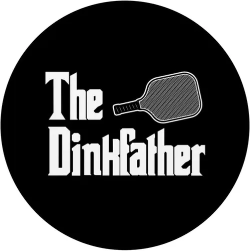 Vista 3 de The Dinkfather - Funny Pickleball Paddles Set Pickleball PopSockets Swappable PopGrip