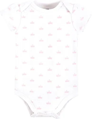Vista 451 de Hudson Baby baby-girls Cotton Bodysuits 3-pack
