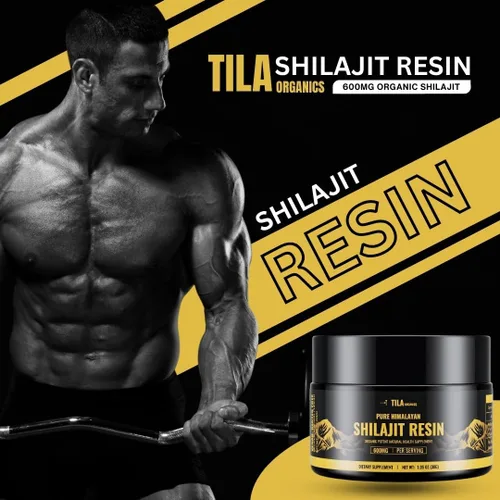 Vista 6 de Tila Resina pura Shilajit – Auténtico extracto del Himalaya con ácido fúlvico – para hombres y mujeres – Suplemento natural de alta resistencia