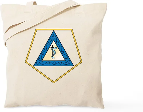 Vista 14 de CafePress Eastern Star Tote Bag Bolsa de lona natural, bolsa de compras de tela, Caqui