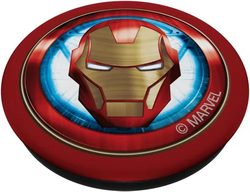 Vista 2 de Marvel Casco Iron Man Icon PopSockets Standard PopGrip