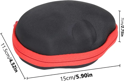 Vista 5 de co2CREA Funda rígida compatible con Nulea M501 Ratón Trackball inalámbrico recargable ergonómico (solo funda)