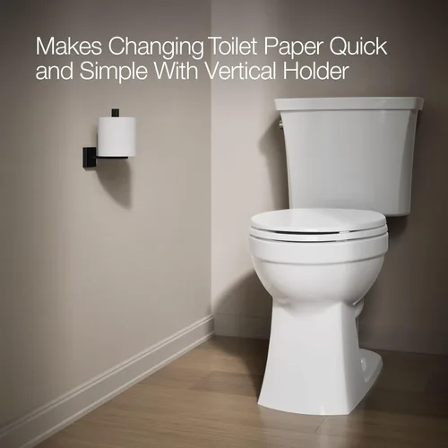 Vista 3 de KOHLER Soporte de papel higiénico vertical cuadrado