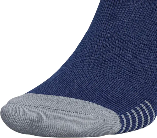 Vista 4 de adidas Copa Zone Cushion 4 - Calcetines de fútbol (1 par) para hombres, mujeres, niños y niñas, azul marinoblanco