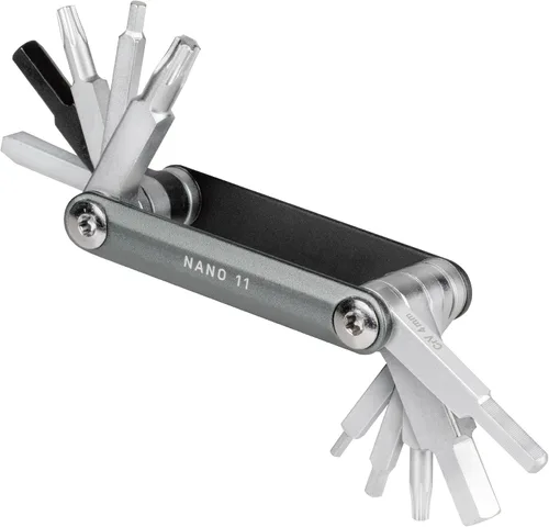 Vista 8 de Topeak Nano 7 Multi-Tool - Herramienta portátil compacta hecha por CNC con 7 funciones - Nano 7 (7 funciones) herramientas multifuncionales