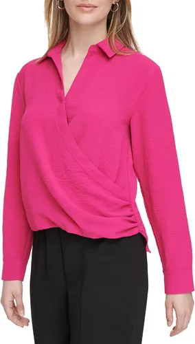 Vista 3 de Calvin Klein Blusa de manga larga para mujer