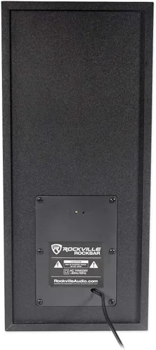 Vista 6 de Rockville ROCKBAR - Barra de sonido de 40 pulgadas 400W con subwoofer inalámbrico de 6.5", Bluetooth, HDMI ARC, Óptico, USB, modos DSP, graves