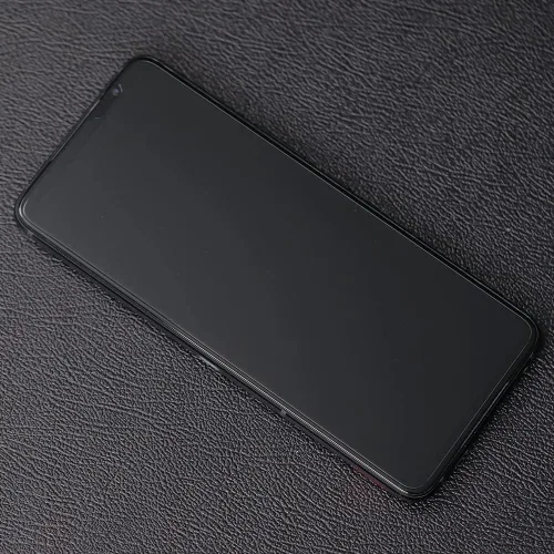 Vista 5 de Ibywind Protector de pantalla para Asus Rog Phone 6 5G/Phone 6 Pro 5G 6.78", con protector de lente de cámara de metal, sin burbujas, fácil