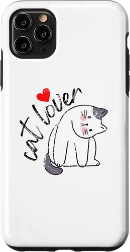 Vista 11 de Funda para iPhone 15 con diseño lindo para amantes de los gatos felinos de animales domésticos para hombres y mujeres