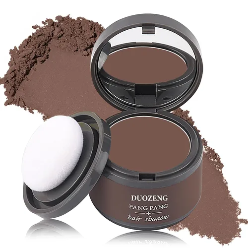Vista 16 de Cubierta de raíz en polvo para cabello fino (7# castaño castaño) para mujeres y hombres