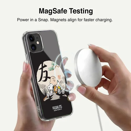 Vista 340 de Carcasa de gel para iPhone 7 Plus/iPhone 8 Plus, diseño de Snoopy Oriental de Peanuts, Badges